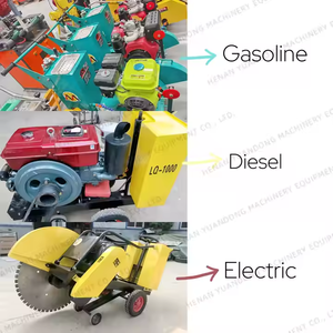 Machine à découper diesel pour routes Machine à découper le béton et l'asphalte Scie pour la fabrication de crevasses pour sols en béton Lame de 100 à 900mm - Product Image 5