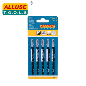 Alluse 5 件套 T244D 100mm 6TPI 优质钢制曲线锯片 工业级 T 型柄磨齿 OEM 快速曲线切割木材 - Product Image 3