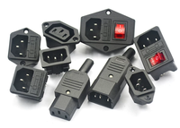 Prise de courant à vis 3 broches LZ-19-2 C19 IEC femelle avec prise pour CCC KC CE industriel 16A 20A PCB Contact en cuivre IP44