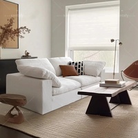 Ensemble de canapé-lit convertible modulaire moderne et inclinable pour villa, salon, appartement, salle de sport, école, détachable, lavable, compressé sous vide