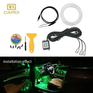 Bán buôn LED Strip đèn tự động inteiro COLOFUL bầu không khí Acrylic môi trường xung quanh chiếu sáng xe OEM ODM cho Toyota Camry