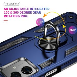 Vente en gros de coque de téléphone portable TPU antichoc avec anneau support de béquille pour Motorola <span class=keywords><strong>Moto</strong></span> G54 G14 G84 - Product Image 3