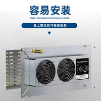 Ventilateur de ventilation pour sous-sol EC, ventilateur de sous-sol avec humidistat, thermostat de déshumidification et de protection contre le gel, 220 CFM de débit d'air