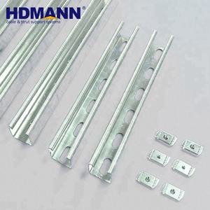 HDMANN 41x41 41x21 C Kanal profil Metall Edelstahl Uni strut - Product Image 6