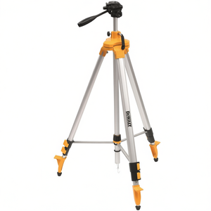 Trípode de aluminio con base de nivelación de burbuja y rosca de 1/4 de pulgada para niveles - Product Image 2