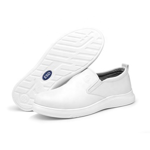 Scarpe Antinfortunistiche Bianche a Taglio Basso, Antistatiche, per Officine Senza Polvere, Utilizzabili Senza Inserti Metallici - Product Image 6