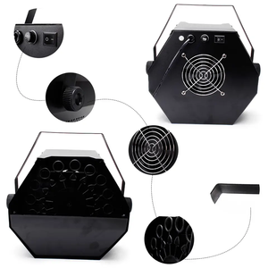 Machine à bulles mini 60W à effet de bulles de fête pour événements DJ, liquide à bulles, Chine - Product Image 3