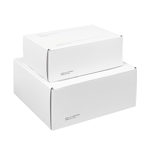 Nhà máy tùy chỉnh logo in thương mại điện tử hộp vận chuyển Hộp bao bì sóng giày trắng quần áo vận chuyển bao bì giấy - Product Image 2