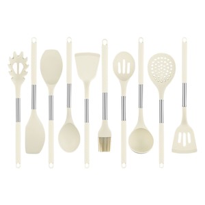 Espátula de silicona con mango de acero inoxidable, utensilio de cocina resistente al calor para cocinar y hornear - Product Image 3