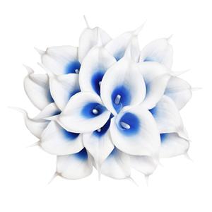 Chất Lượng Cao Trang Trí Bất Động Cảm Ứng Trắng Wedding Party Trang Trí Nội Thất Bảng Trung Tâm Calla Lily PU Hoa Nhân Tạo - Product Image 3