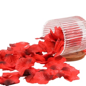 Pétalos de Rosa Artificiales de Tela No Tejida, Decoraciones para Bodas, Regalo para Fiestas de Boda - Product Image 4