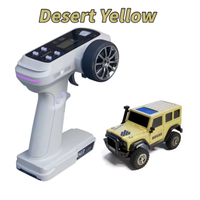Nouveau modèle de voiture télécommandée électrique RC miniature LDARC X43 1/43, Crawler de bureau RTR 4x4 à code tournant, Jouets pour adultes et enfants