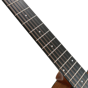 <span class=keywords><strong>Guitare</strong></span> semi-<span class=keywords><strong>acoustique</strong></span> personnalisable 41'' avec table en épicéa massif, dos et éclisses en acajou, 6 cordes, finition brillante - Product Image 3
