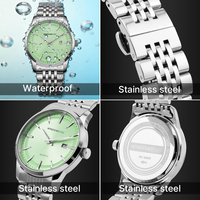 Reloj de Pareja de Fábrica, Resistente al Agua 30M, Cristal Mineral, Cierre de Mariposa, Proveedor Mayorista, Fabricante, Reloj para Mujer, Reloj para Hombre