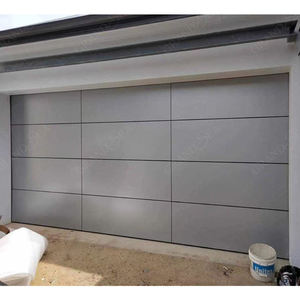 <span class=keywords><strong>Porte</strong></span> de <span class=keywords><strong>garage</strong></span> <span class=keywords><strong>sectionnelle</strong></span> pleine en aluminium noir moderne <span class=keywords><strong>motorisée</strong></span> australienne pour entrée - Product Image 6