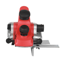 Raboteuse électrique robuste 850W, 82mm, éjection double copeaux 3mm, base en aluminium, portable pour le travail du bois et la menuiserie