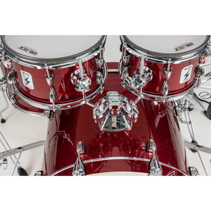 UNLOCK Komplettes Rotes Elektrisches Schlagzeug-Set Zweistufiges Percussion-Instrument für Anfänger Plug & Play <span class=keywords><strong>Roland</strong></span>/ Inklusive Kick-Pedal Mesh - Product Image 5