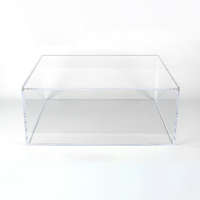 Boîte de présentation en acrylique ETB pour figurines TCG, protection UV, couvercle magnétique, boîte de rangement transparente pour collectionneurs