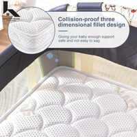 Matelas en mousse à mémoire de forme de qualité supérieure pour berceau et lit d'enfant, vente en gros d'usine – Conception moderne et écologique, roulé en boîte