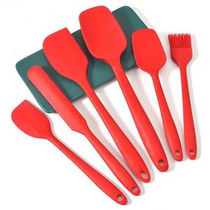 6PCS <b>Baking</b> Silicone Non-Stick Rubber Cake Butter Spatula Stirring Shovel Brush <b>Set</b> Heat Resistance Kitchen Utensils <b>Set</b> - Product Image 2