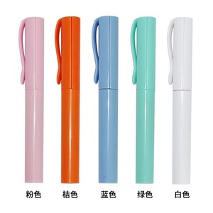 Work Record Foldable Pen Style Scissors Pink Green Blue White Portable Pocket Office Student Travel Use - Product Image 3