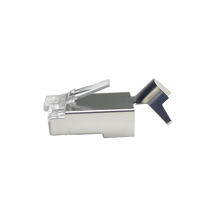 Connecteur modulaire RJ45 8 broches Cat6a STP FTP RJ 45 8p8c, connecteur RJ45 Cat 7 Cat7 à passage direct