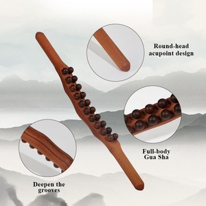 Nouveau bâton de <span class=keywords><strong>massage</strong></span>, outil de <span class=keywords><strong>massage</strong></span> du dos, bâton anti-cellulite, bâton Gua Sha, masseur - Product Image 5