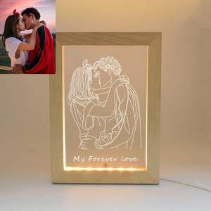 <span class=keywords><strong>Cadre</strong></span> <span class=keywords><strong>photo</strong></span> <span class=keywords><strong>en</strong></span> bois Lumière LED <span class=keywords><strong>3D</strong></span> <span class=keywords><strong>Cadre</strong></span> <span class=keywords><strong>photo</strong></span> <span class=keywords><strong>en</strong></span> bois Panneau acrylique vierge DIY Veilleuse <span class=keywords><strong>Cadre</strong></span> <span class=keywords><strong>photo</strong></span> pour salon - Product Image 5