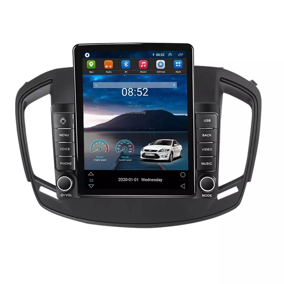 Tesla Android 11 rautoradio para Opel Insignia 2013-2017 8 + 128G GPS BT FM pantalla táctil 360 Cámara carplay + auto gps del coche