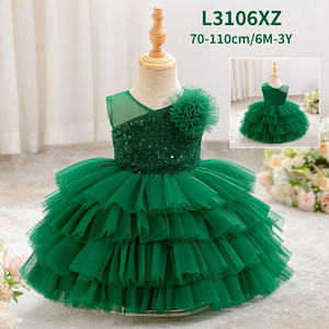 <span class=keywords><strong>Robe</strong></span> de princesse <span class=keywords><strong>chic</strong></span> à paillettes MQATZ <span class=keywords><strong>pour</strong></span> bébé fille de 3 ans, vêtements <span class=keywords><strong>pour</strong></span> enfants, tenue de demoiselle d'honneur <span class=keywords><strong>pour</strong></span> fête d'anniversaire - Product Image 4