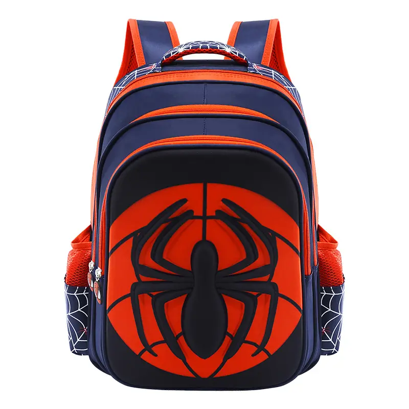 Nueva mochila Eva para niños y niñas con dibujos de Spiderman, lindas mochilas impermeables para niños