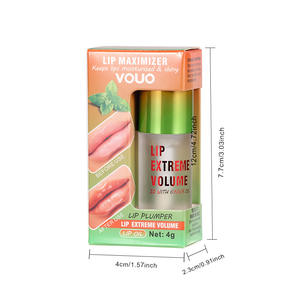 VOUO Lápiz labial líquido herbal VE Ginger Lip Maximizer Plumper Oil Sexy Moist Bright Clear Lip <span class=keywords><strong>Gloss</strong></span> - Product Image 4