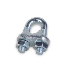 ที่ยึดเชือกลวดเหล็กชุบสังกะสีรุ่นเบต้า8016ขนาด3-50มม - Product Image 2