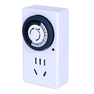 Enchufe Temporizador Mecánico Chkl de 2 Tomas 220V con Apagado Automático para Vehículo Eléctrico, Teléfono y Ventilador - Product Image 5