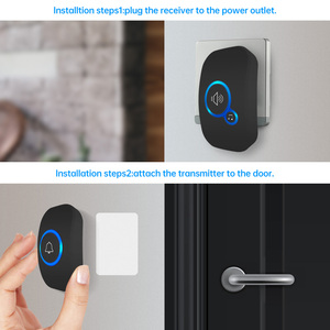 Livraison rapide Sonnette sans fil <span class=keywords><strong>M557</strong></span> Étanche 32 sonneries Installation facile Sonnette intelligente longue portée - Product Image 5
