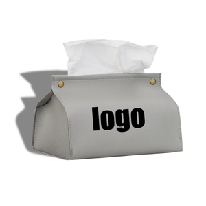 Wholesale Car Tissue Box Leather Tissue Box Holder Paper Tissue Holder for Bathroom