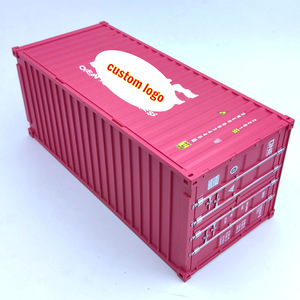 Custom Logo Office Luxury Express Company Business Promotional Gift Desktop Organizer Mini <strong>Scale</strong> <strong>Shipping</strong> <strong>Container</strong> <strong>Model</strong> - Product Image 5