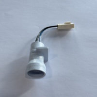 Prise de lumière à résistance aux hautes températures E10/E12/E14/E17 support de lampe Style vis plastique cuivre matériel four support de lampe