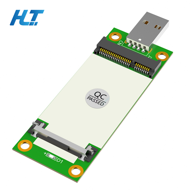 Mini PCI-E USB 2.0 Adapter Nano SIM Slot 3G/4G Module Mobile Network Expansion Laptops Industrial PCs Compact Portable Stock