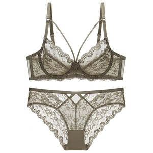 <span class=keywords><strong>Sujetador</strong></span> de encaje de nailon y elastano con adhesivo, copas <span class=keywords><strong>push</strong></span>-<span class=keywords><strong>up</strong></span> <span class=keywords><strong>sin</strong></span> espalda, almohadillas de soporte, tangas <span class=keywords><strong>sin</strong></span> costuras, diseño ligero y agradable para la piel, sexy - Product Image 6