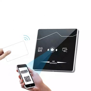 Thông minh Wiegand ngoài trời kiểm soát truy cập đầu đọc thẻ 12V mã QR + IC/13.56MHz đầu đọc trong nhà 3-6cm Khoảng cách đọc - Product Image 2