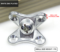 Connecteur papillon amovible en plastique pour meubles, support d'angle en L à 90 degrés pour assemblage bois-plastique