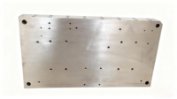 Radiateur de refroidissement en aluminium, plaque froide liquide, bloc d'eau, canal de circulation d'eau, dissipateur de chaleur