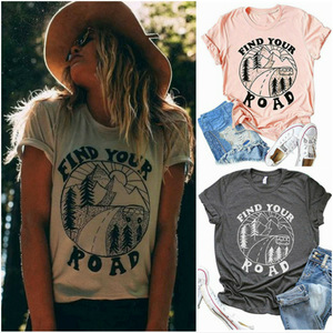 Summer Woman shorts Foundation Verano de manga corta camisas encontrado imprimir nuevas mujeres Sexy mujeres T camisas - Product Image 2
