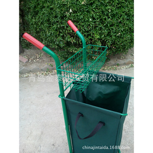 Carretilla de jardín Jin Taida HT2030A 1215x485x490mm verde, carretilla para herramientas manuales para uso en exteriores - Product Image 5