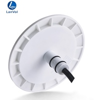 Lampu LED Bawah Air LanWo Berkualitas Tinggi Desain Baru Resin Isi PC 12V 8W IP68 Tahan Air untuk Kolam Renang