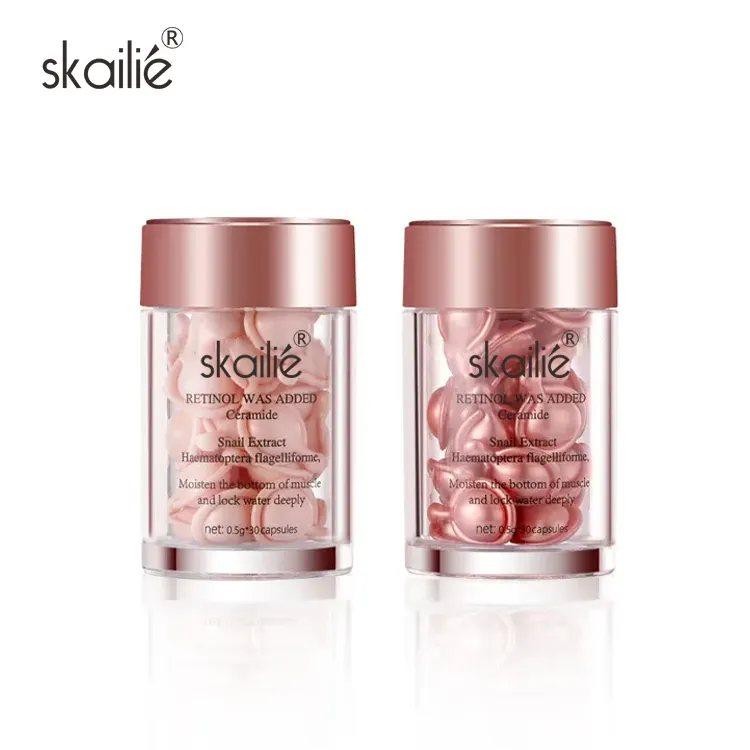 Skailie Bestseller Handelsmarke White ning Serum Fullerene Plazenta Kapseln Original Hautpflege serum