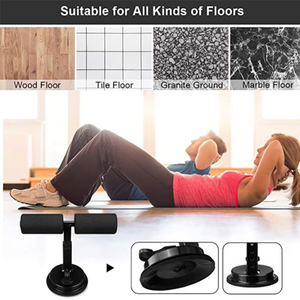 Entraînement Sport Hauteur Réglable Portable Maison Sit Up Push Assistance Bar Stand pour Sol - Product Image 5