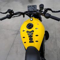AIMANDI Moto électrique sportive à moteur sans balais 10000W, longue portée 72V >80km/h, charge maximale 200kg, batterie lithium/plomb-acide