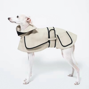 Qiqu <span class=keywords><strong>Pet</strong></span> fornisce giacca a vento per cani con design personalizzato cane cintura regolabile giacca per cani resistente al vento per animali domestici antivento per cani 2024 caldo